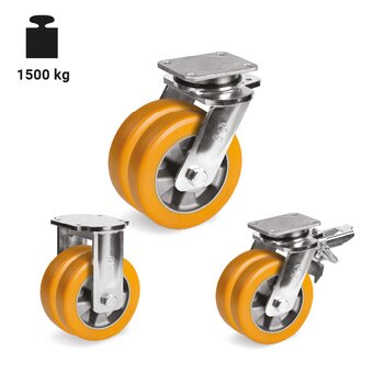 TR-65HT-EEGMHD-Ruote con supporti elettrosaldati gemellati